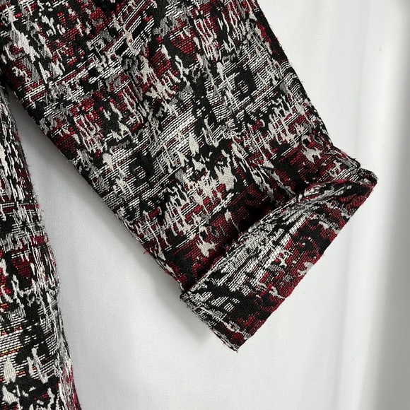 Christopher & Banks open face a-line blazer Sz P/L - Picture 6 of 14